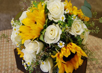 Yellow Bouquet With Sunflowers
