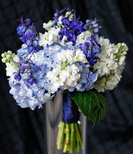 Blue Wedding Bouquets