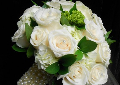 White and Ivory Wedding Bouquets 11