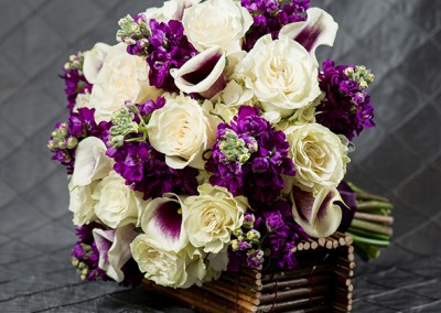 Purple Wedding Bouquets 3