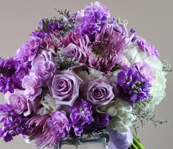 Purple Wedding Bouquets 2