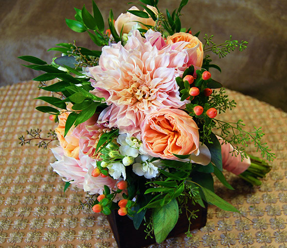 Blush Wedding Bouquets