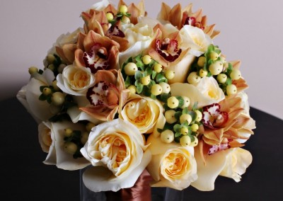 Peach Wedding Bouquet 4
